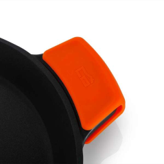 Orbegozo PDA Poêle à Paella en Fonte d'Aluminium - Polyvalence et Sécurité en Cuisine - Poignées en Silicone - Antiadhésif sans