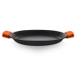 Orbegozo PDA Poêle à Paella en Fonte d'Aluminium - Polyvalence et Sécurité en Cuisine - Poignées en Silicone - Antiadhésif sans