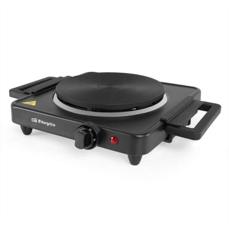 Table de Cuisson Électrique Pliante Orbegozo PE 2815 - Haute Performance 1500W - Poignées Pliables - Indicateur Lumineux - Systè