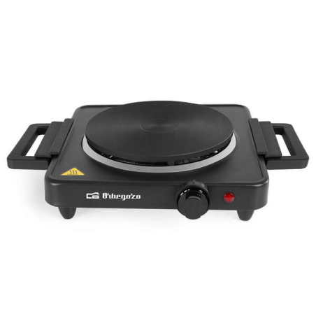 Table de Cuisson Électrique Pliante Orbegozo PE 2815 - Haute Performance 1500W - Poignées Pliables - Indicateur Lumineux - Systè