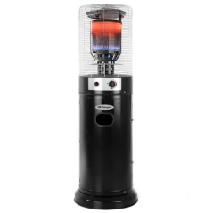 Poêle de terrasse Orbegozo PHE 85 élégant et puissant - Chaleur immédiate - Fonctionne au Butane/Propane - Sûr et facile à trans