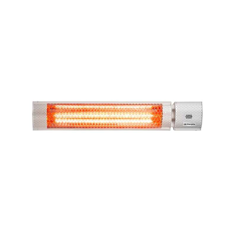 Orbegozo Chauffage Infrarouge PHF 50 - Chaleur Instantanée et Efficace pour Intérieur et Extérieur - Puissance 2000W - Résistant