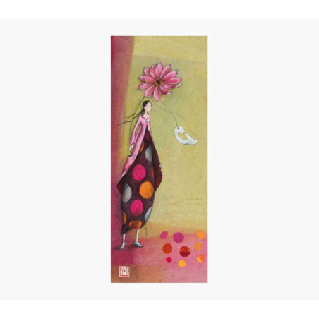 Pictura Marque-page large Gaëlle Boissonnard – 5,5 x 14 cm – Emballé individuellement sous cellophane – Imprimé sur papier certi