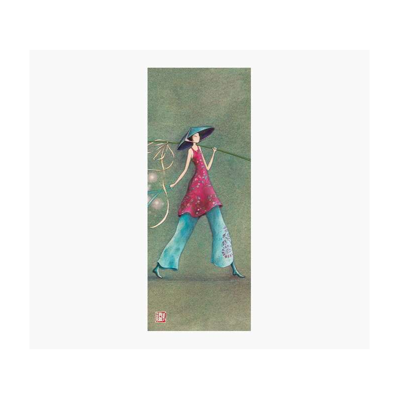 Pictura Marque-page large Gaëlle Boissonnard – 5,5 x 14 cm – Emballé individuellement sous cellophane – Imprimé sur papier certi