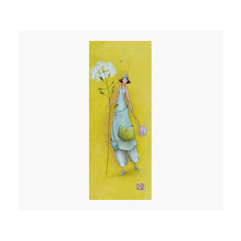 Pictura Marque-page large Gaëlle Boissonnard – 5,5 x 14 cm – Emballé individuellement sous cellophane – Imprimé sur papier certi