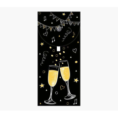 Pictura Money Cards – Carte cadeau à enveloppe verticale – Thème flamants roses – 9,6 x 21,3 cm – Emballées individuellement sou