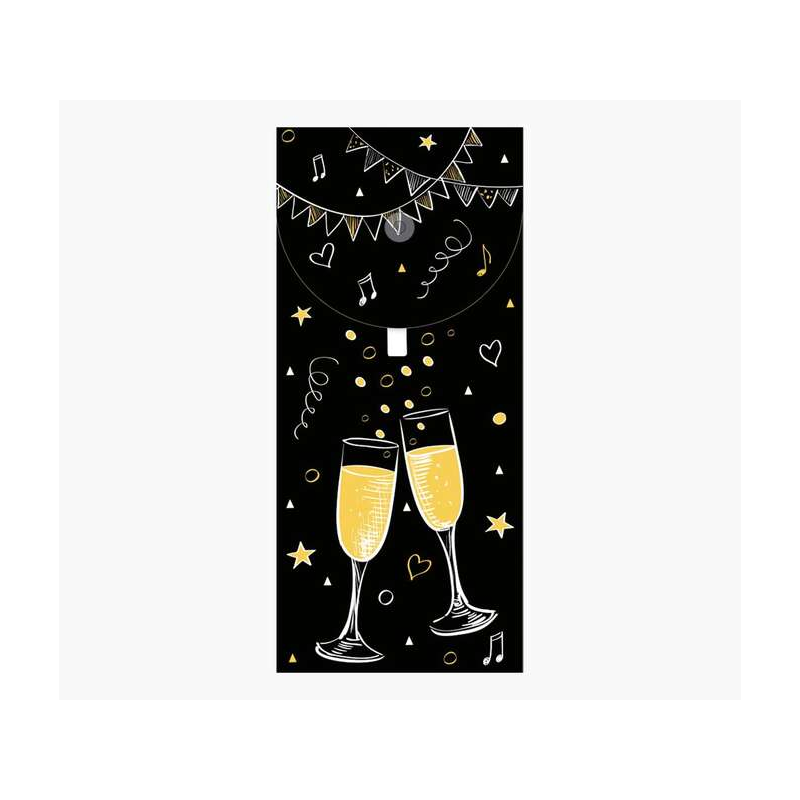 Pictura Money Cards – Carte cadeau à enveloppe verticale – Thème flamants roses – 9,6 x 21,3 cm – Emballées individuellement sou