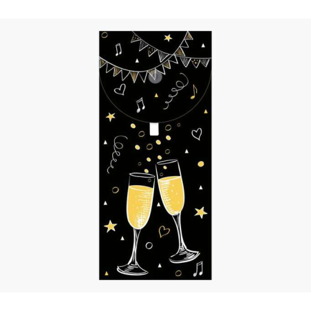 Pictura Money Cards – Carte cadeau à enveloppe verticale – Thème flamants roses – 9,6 x 21,3 cm – Emballées individuellement sou