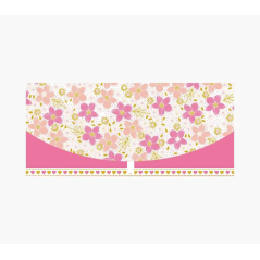 Pictura Money Cards - Carte cadeau avec enveloppe - 21,3 x 9,6 cm - Thème floral - Emballées individuellement sous cellophane -