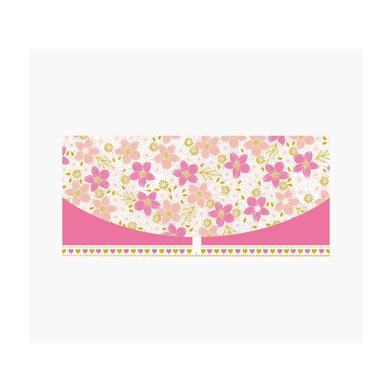 Pictura Money Cards - Carte cadeau avec enveloppe - 21,3 x 9,6 cm - Thème floral - Emballées individuellement sous cellophane -