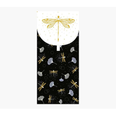 Pictura Money Cards – Carte cadeau avec enveloppe – Thème libellule – 9,6 x 21,3 cm – Emballées individuellement sous cellophane