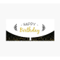 Cartes d'argent Pictura - 21,3x9,6 cm - Format enveloppe horizontale - Idéales pour des cadeaux élégants - Thème anniversaire -