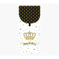 Cartes d'argent Pictura - 9,6 x 21,3 cm - Design élégant sur le thème de la couronne - Comprend une enveloppe blanche - Certific