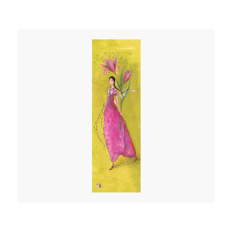 Marque-page Pictura Gaëlle Boissonnard - 5,5x14 cm - Emballé individuellement sous cellophane - Imprimé sur papier certifié FSC