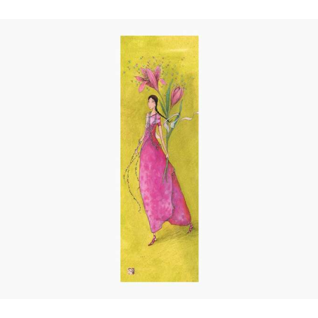 Marque-page Pictura Gaëlle Boissonnard - 5,5x14 cm - Emballé individuellement sous cellophane - Imprimé sur papier certifié FSC