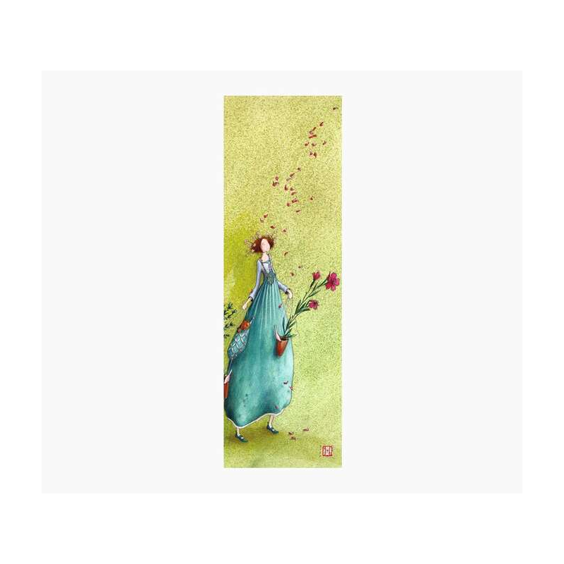 Marque-page Pictura Gaëlle Boissonnard - 5,5x14 cm - Emballé sous cellophane - Imprimé sur papier certifié FSC