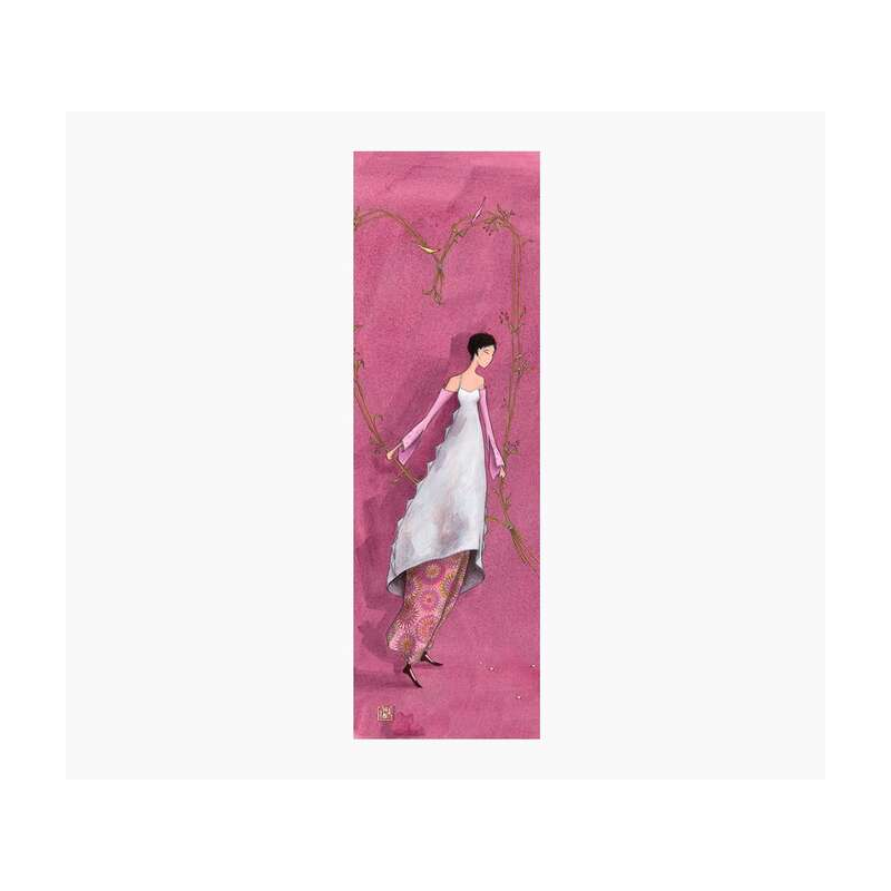 Marque-page Pictura Gaëlle Boissonnard - 5,5x14 cm - Emballé individuellement sous cellophane - Imprimé sur papier certifié FSC