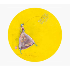 Pictura Gaëlle Boissonnard Aimant rond 56 mm - Imprimé sur papier certifié FSC