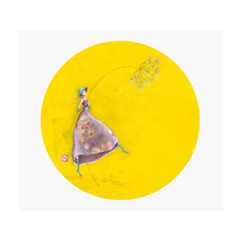 Pictura Gaëlle Boissonnard Aimant rond 56 mm - Imprimé sur papier certifié FSC