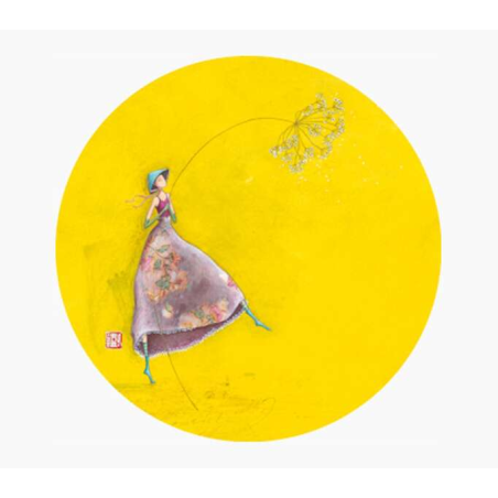 Pictura Gaëlle Boissonnard Aimant rond 56 mm - Imprimé sur papier certifié FSC