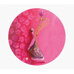 Pictura Aimant rond Gaëlle Boissonnard - 56 mm - Imprimé sur papier certifié FSC