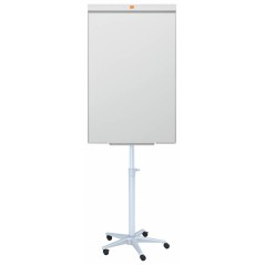 ✅ Nobo Tableau blanc de conférence mobile en acier laqué Impression PRO - Tableau blanc magnétique en acier a en stock