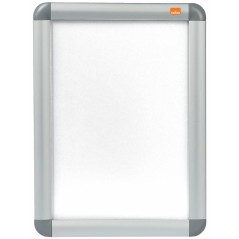 ✅ Cadre publicitaire Nobo format A4 avec protection PVC antireflet et résistant aux intempéries - Cadre élég en stock