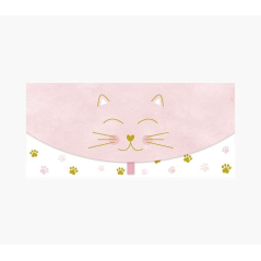 Pictura Money Cards - Carte cadeau de type enveloppe horizontale - Thème chats - 21,3 x 9,6 cm - Emballées individuellement sous