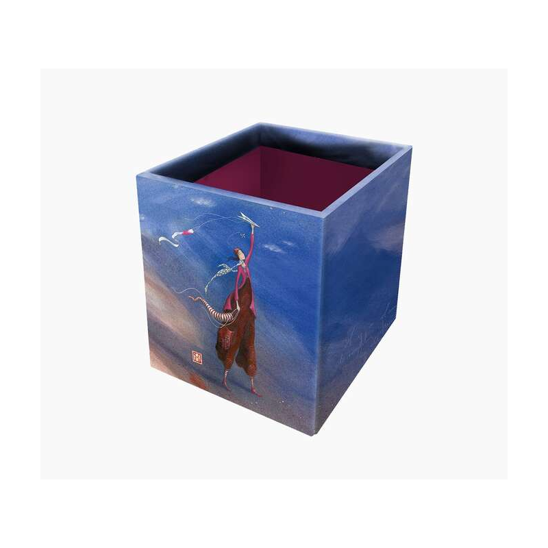 Pictura Boîte porte-crayons Gaëlle Boissonnard - 8,5x8,5x10,5 cm - Design Artistique - Idéale pour organiser le matériel d'écrit