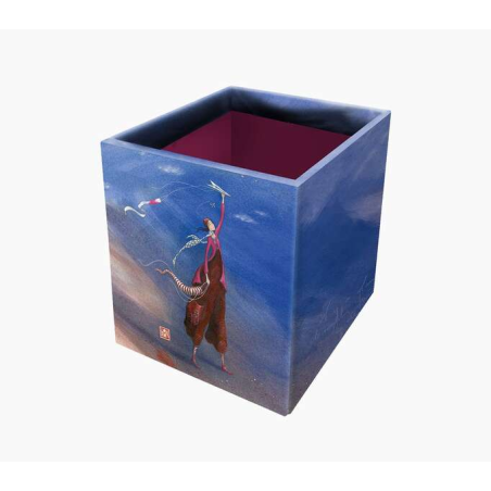 Pictura Boîte porte-crayons Gaëlle Boissonnard - 8,5x8,5x10,5 cm - Design Artistique - Idéale pour organiser le matériel d'écrit