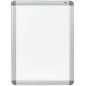 Cadre publicitaire Nobo format A3 avec protection PVC antireflet et résistant aux intempéries - Cadre élégant en aluminium
