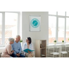 ✅ Cadre publicitaire Nobo format A3 avec protection PVC antireflet et résistant aux intempéries - Cadre élég en stock