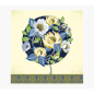 Carte Pictura Arabesque – 16 x 16 cm – Thème fleur – Carte à trois volets non emballée – Comprend une enveloppe blanche – Imprim