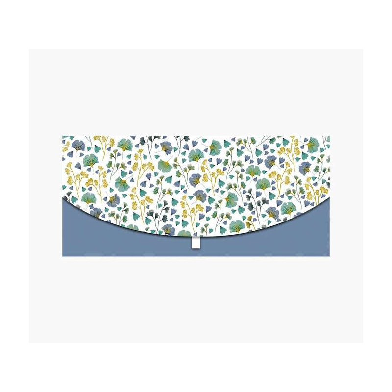 Cartes d'argent Pictura - Carte cadeau de type enveloppe horizontale - Thème fleur - 21,3 x 9,6 cm - Emballées individuellement