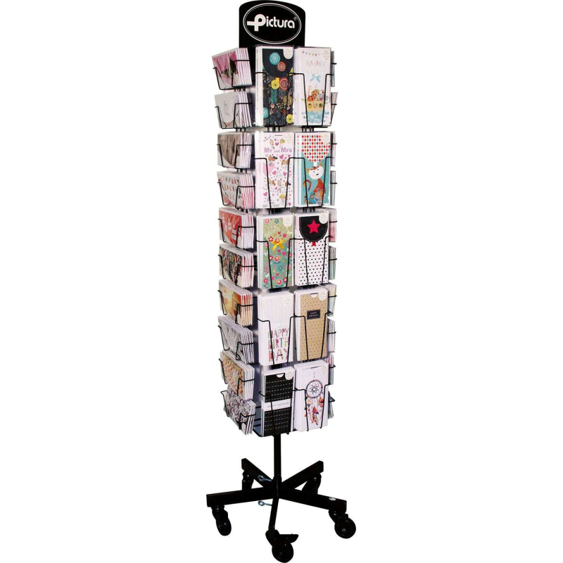Pictura Money Card Display - en mm : 213x96 et 96x213 - Money Card Collection Card Display - 40 compartiments - Capacité pour 24