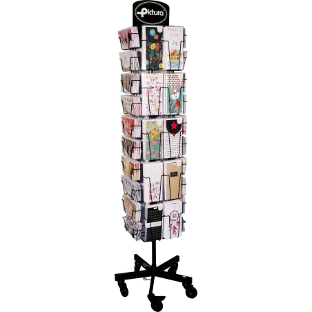 Pictura Money Card Display - en mm : 213x96 et 96x213 - Money Card Collection Card Display - 40 compartiments - Capacité pour 24