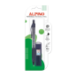 Pack Alpino Dot avec porte-mine 0,5 mm + pot de mines - Prise en main confortable - Bleu foncé
