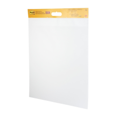 Blocs de notes Post-It Super Sticky (lot de 2) avec 20 feuilles adhésives repositionnables - 58,4 x 50,8 cm - 100 % PEFC - 8 ban