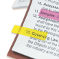 Lot de 4 distributeurs Post-It Index avec 35 marqueurs index repositionnables - Forme rectangulaire - Couleurs assorties
