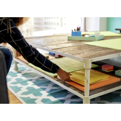 Bloc de 30 notes adhésives repositionnables Post-It Super Sticky - Forme carrée - 279 x 279 mm - Jaune clair