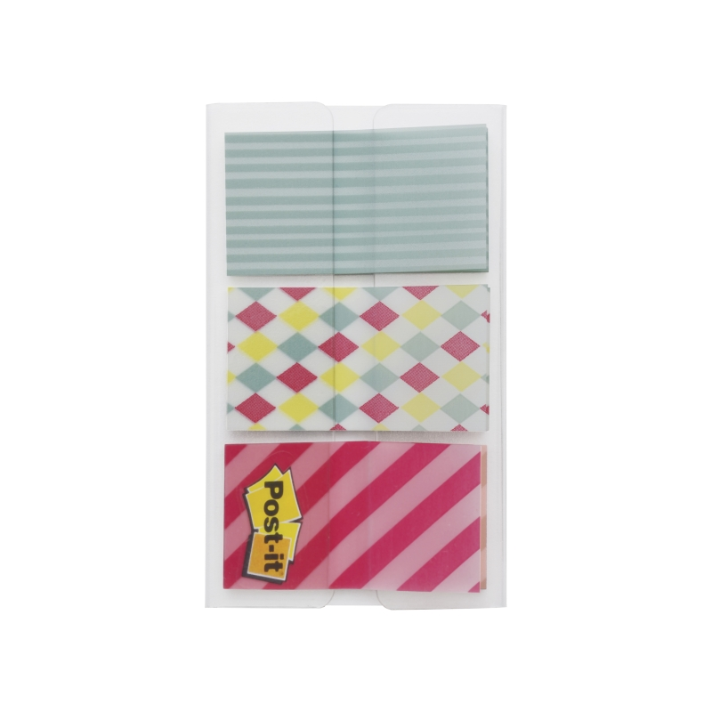 Index Post-It 60 marqueurs repositionnables - Moyen - Collection Carnaval - Couleurs variées