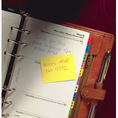 Post-It Pack de 6 blocs de 100 notes autocollantes recyclées - Forme rectangulaire - 51 x 38 mm - Jaune clair