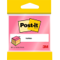 Cube Post-It de 325 notes autocollantes repositionnables - Forme carrée - 76 x 76 mm - Couleurs assorties