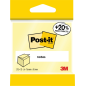 Bloc-notes Post-It de 450 notes autocollantes repositionnables - 76 x 76 mm - 100 % PEFC - Jaune clair