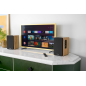Système d'enceintes bibliothèque Thomson - Puissance de sortie 150 W - Bluetooth - Entrées optique, USB et RCA - Télécommande