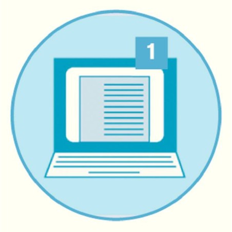 Esselte Indices Projets imprimables A4 Maxi PP Type 1-12 Multicolore Matériau PP rigide 300 Microns Couverture 350 Microns