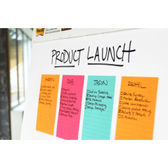 Post-It Super Sticky Pack de 3 blocs de 90 notes autocollantes repositionnables - Forme rectangulaire - 101 x 152 mm - Couleurs