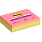 Lot de 3 notes de réunion repositionnables Post-It Super Sticky (203 x 153 mm) - Couleurs assorties