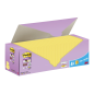 Pack de 24 blocs Post-It Super Sticky avec 90 notes autocollantes repositionnables - 76 x 76 mm - Promotion : 20 blocs + 4 offer