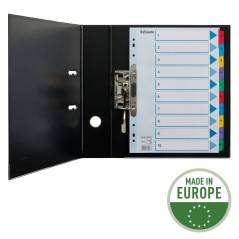 ✅ Esselte Index Carton avec onglets renforcés - A4 - Numéroté 1-10 - Multicolore couleur Plusieurs couleurs en stock
